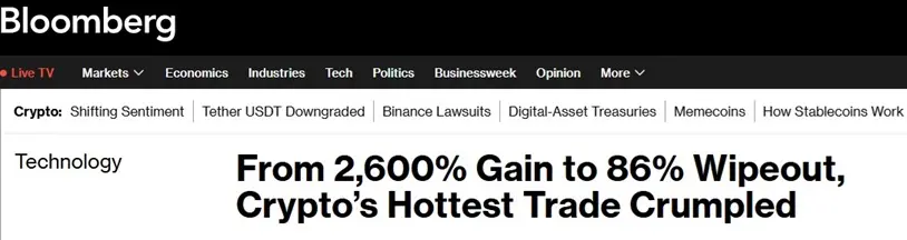 幣圈財庫模式崩盤