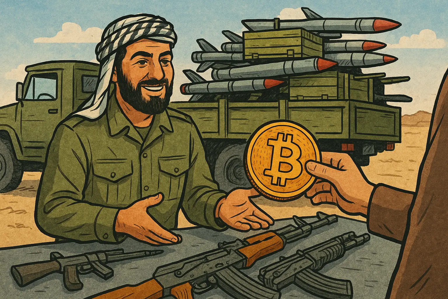 伊朗軍火出口接受加密貨幣支付