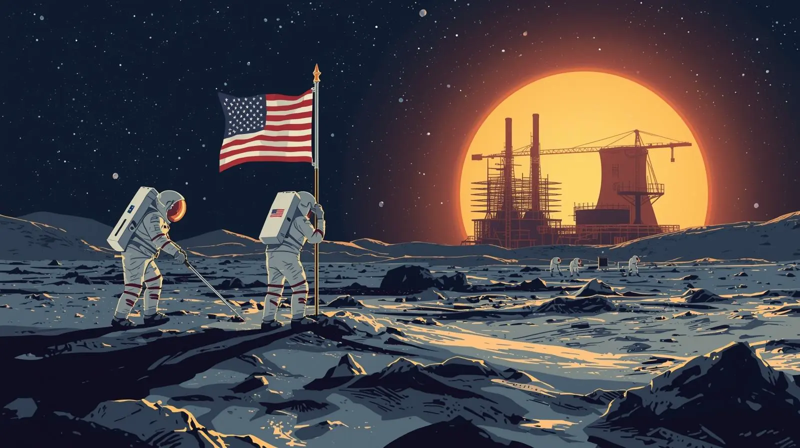 川普要求2028年重返月球