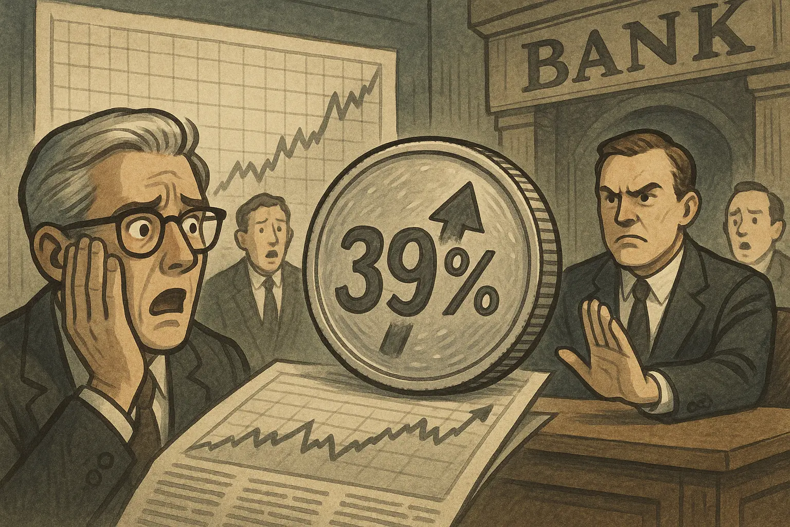 銀行拒絕出借白銀