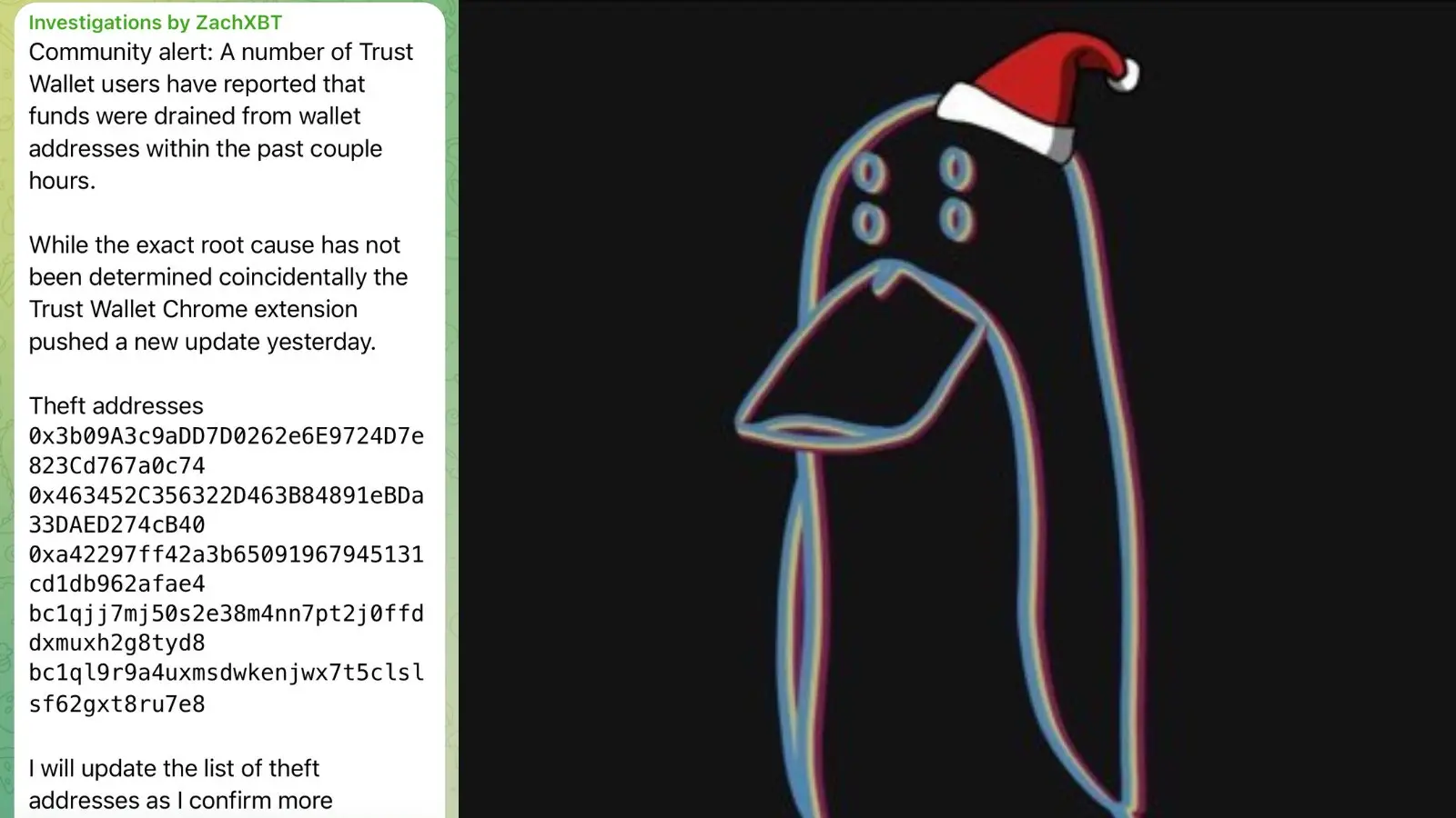 Trust Wallet錢包被盜