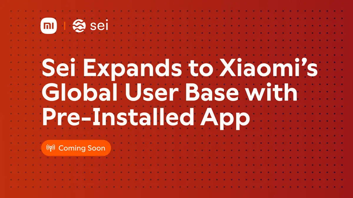 小米手機內建Sei錢包