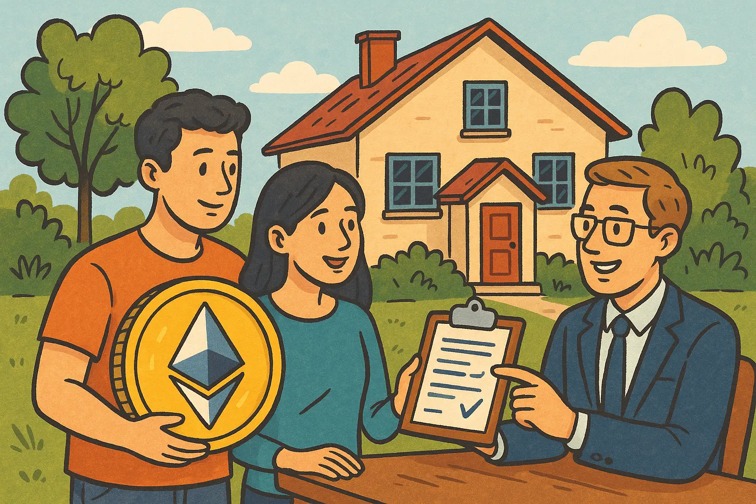 以太坊成買房抵押品