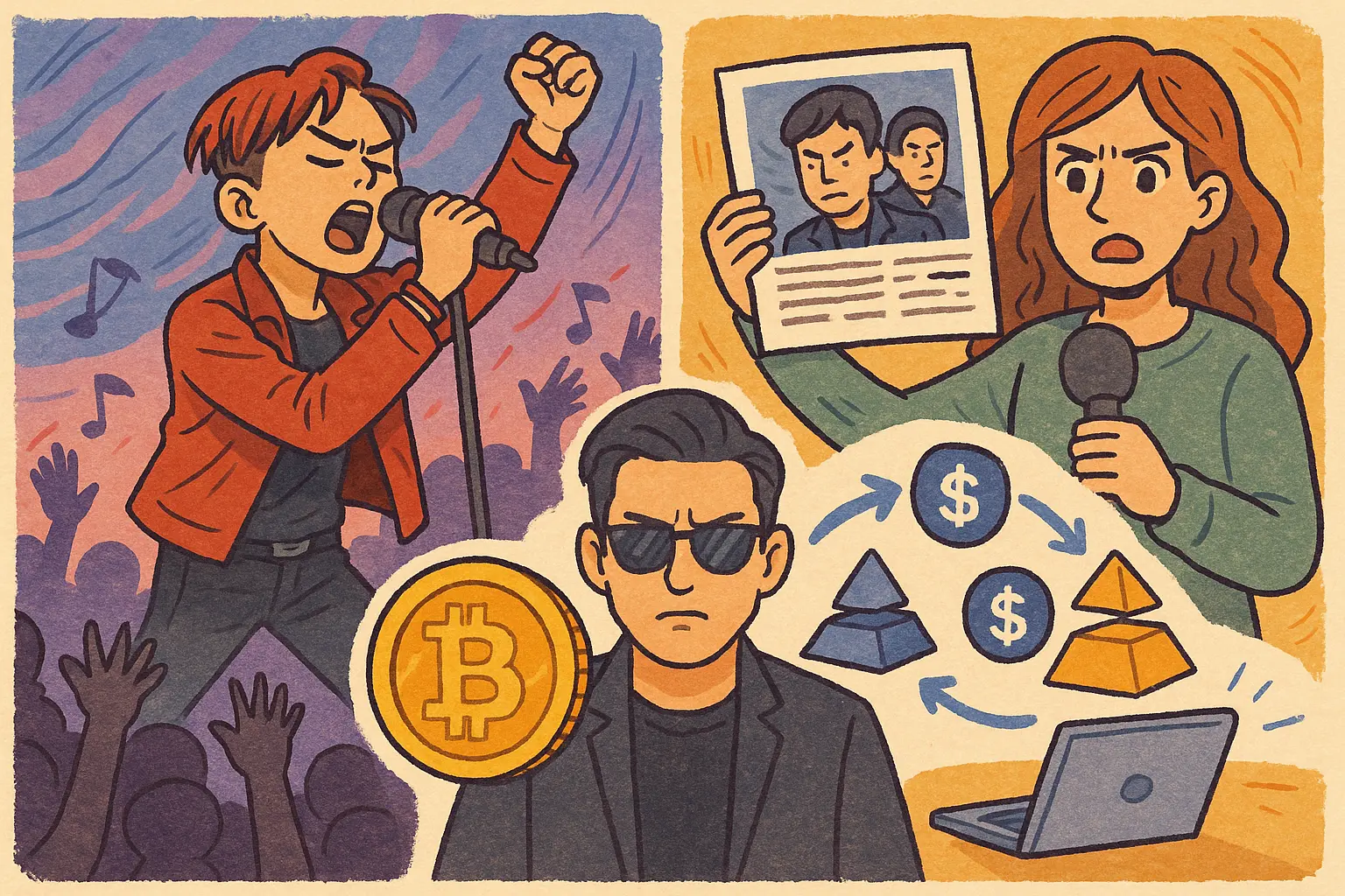 GD演唱會主辦方遭爆加密貨幣詐騙