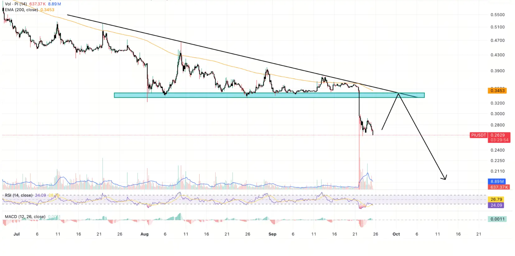 Pi Coin价格分析