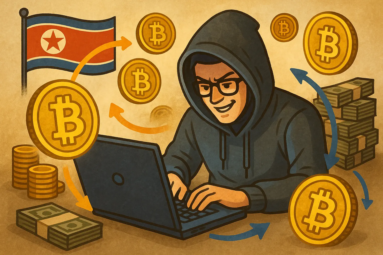 北韓黑客盜幣暴增