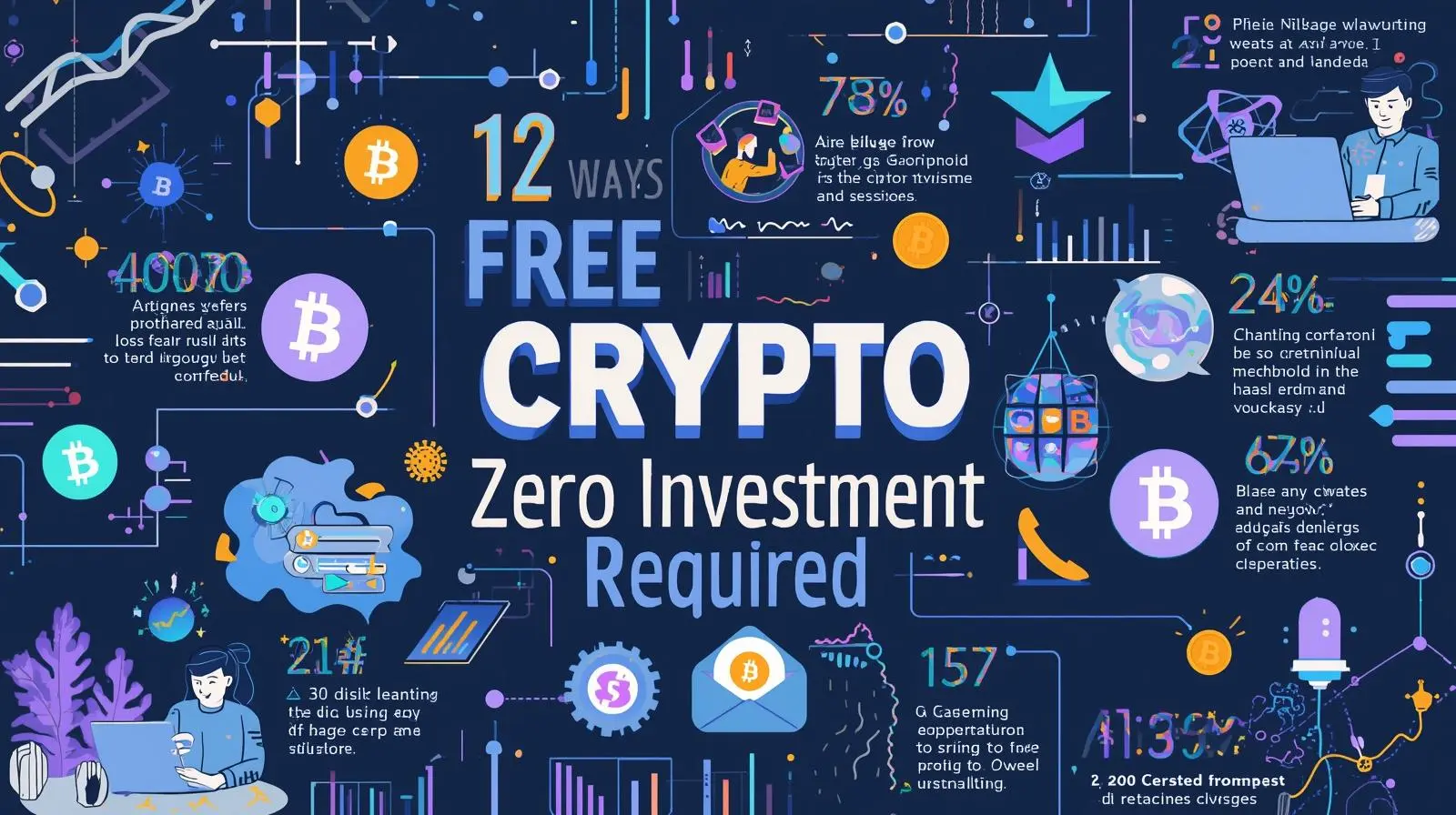 12 Formas de Ganar Criptomonedas Gratis en 2025