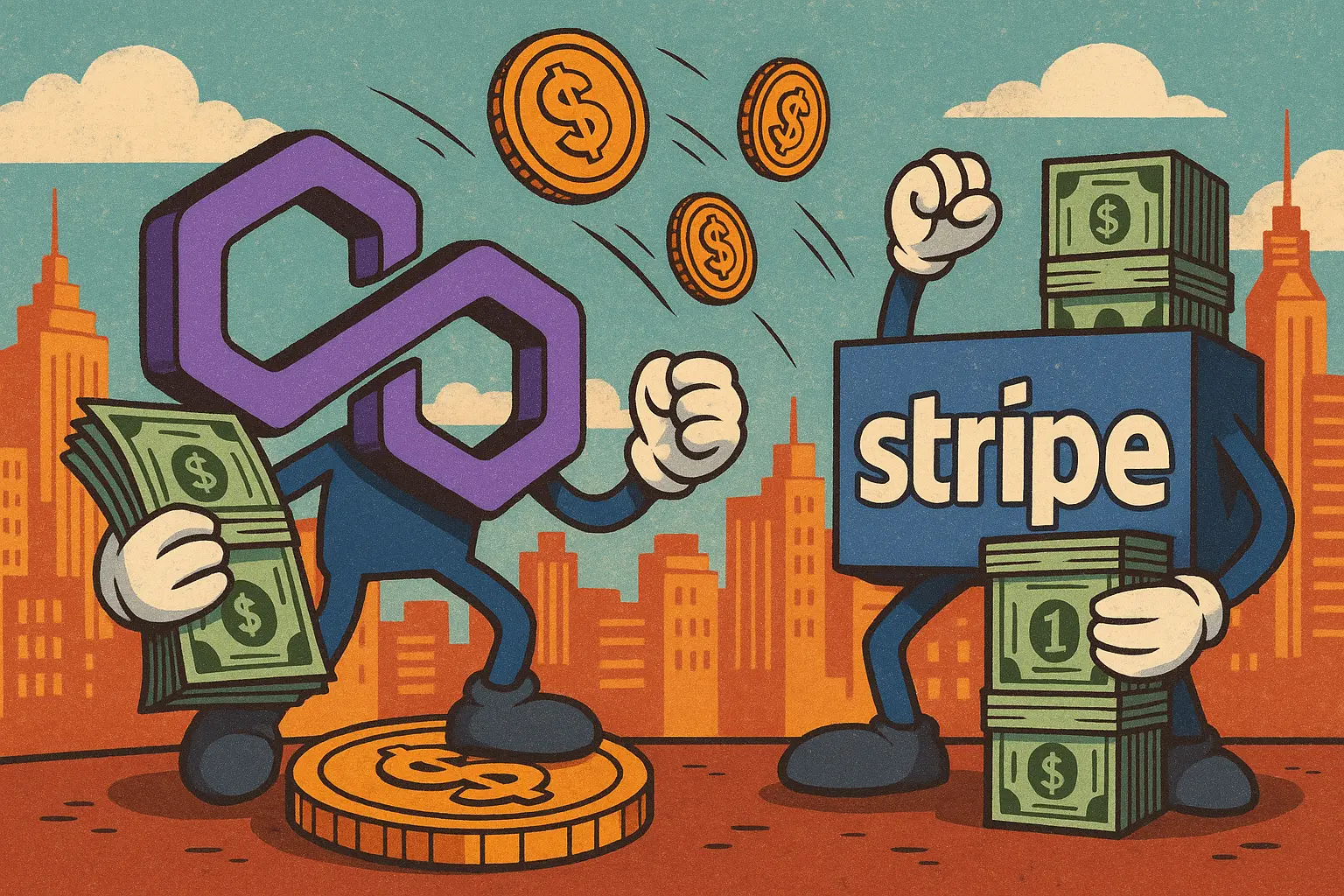 Polygon收購新創挑戰Stripe穩定幣市場