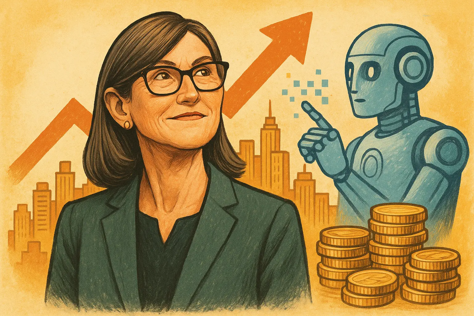 Cathie Wood預測美股黃金時代