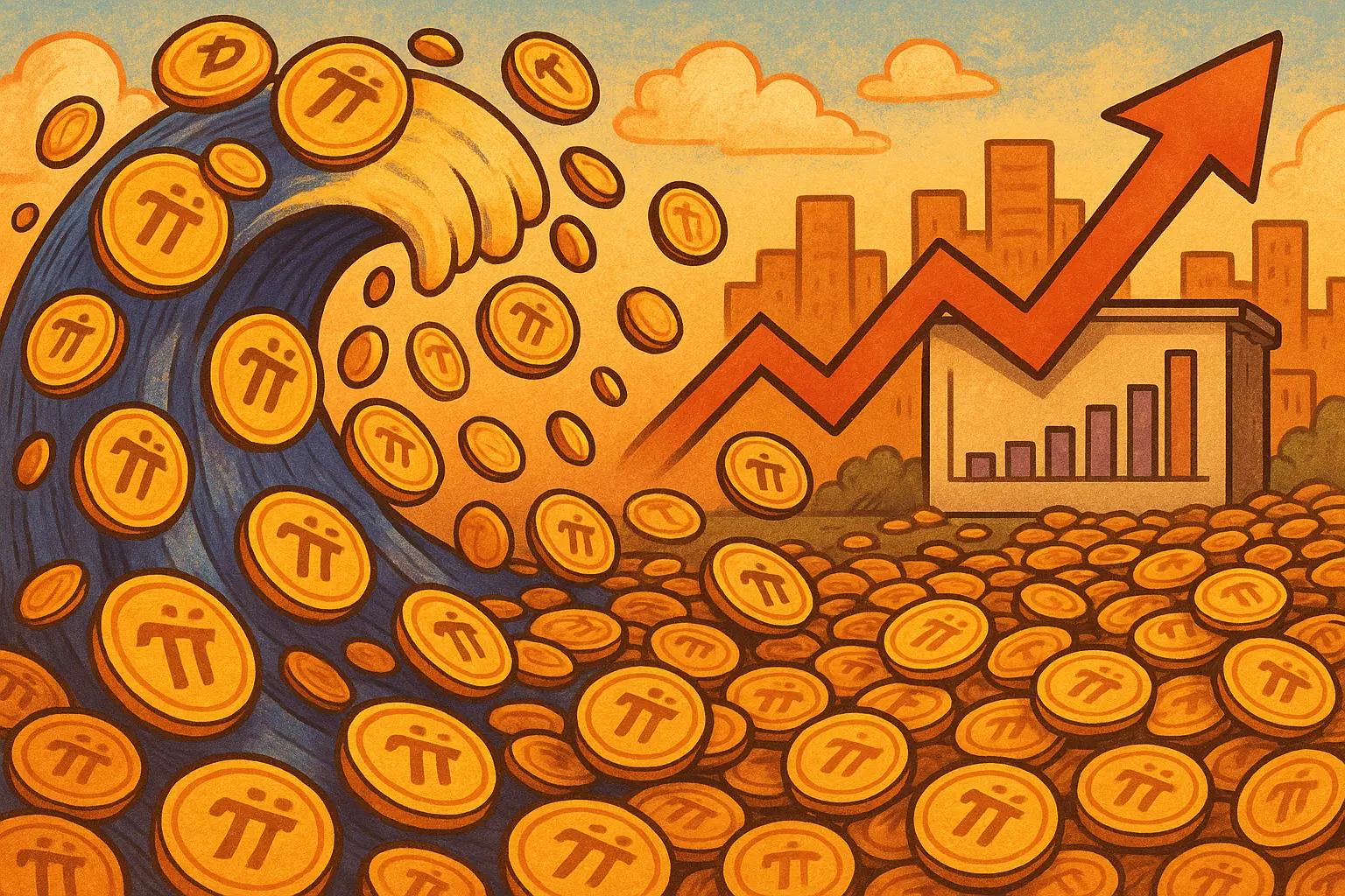 83.8億派幣湧入市場
