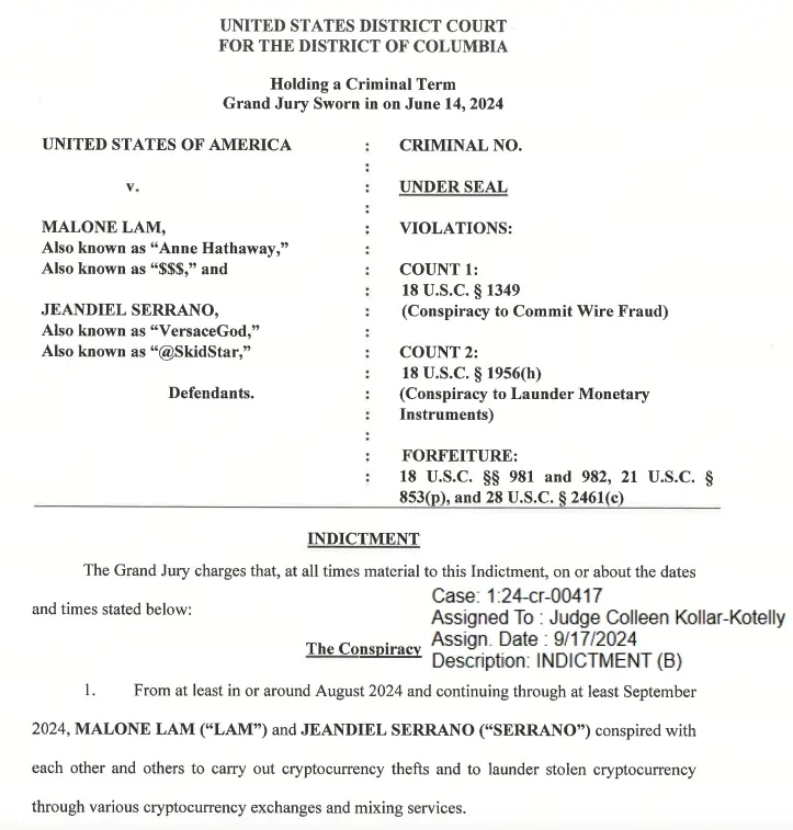 Malone Lam Sentence Update