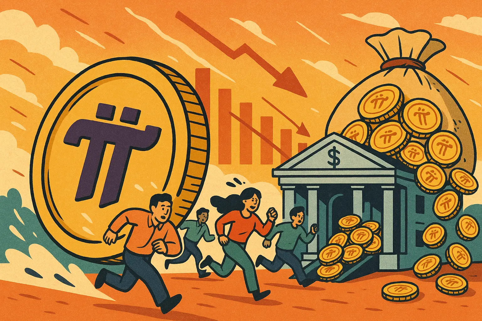 Pi Network資金大逃殺