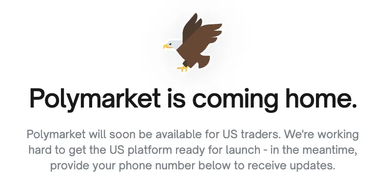 Polymarket revient aux États-Unis