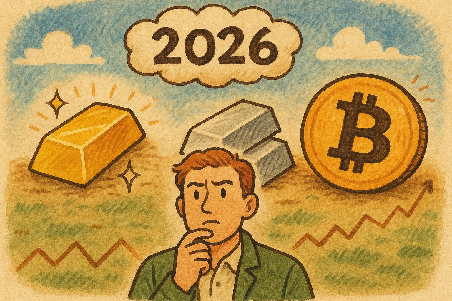 Gold vs Silver vs Bitcoin 2026