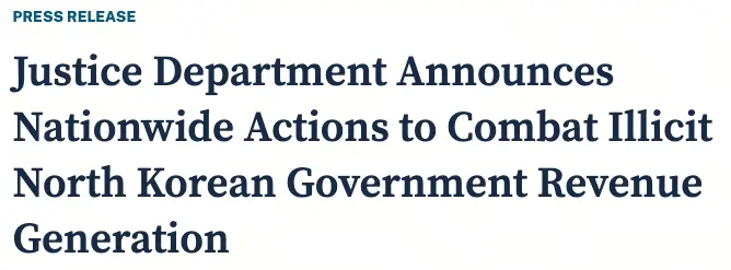 FBI accuses North Korea of infiltration