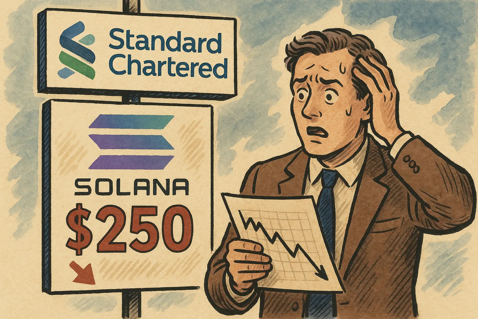 Standard Chartered Bank lowers Solana's 2026 target price
