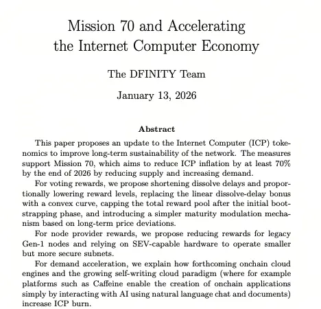 DFINITY基金會發布ICP白皮書