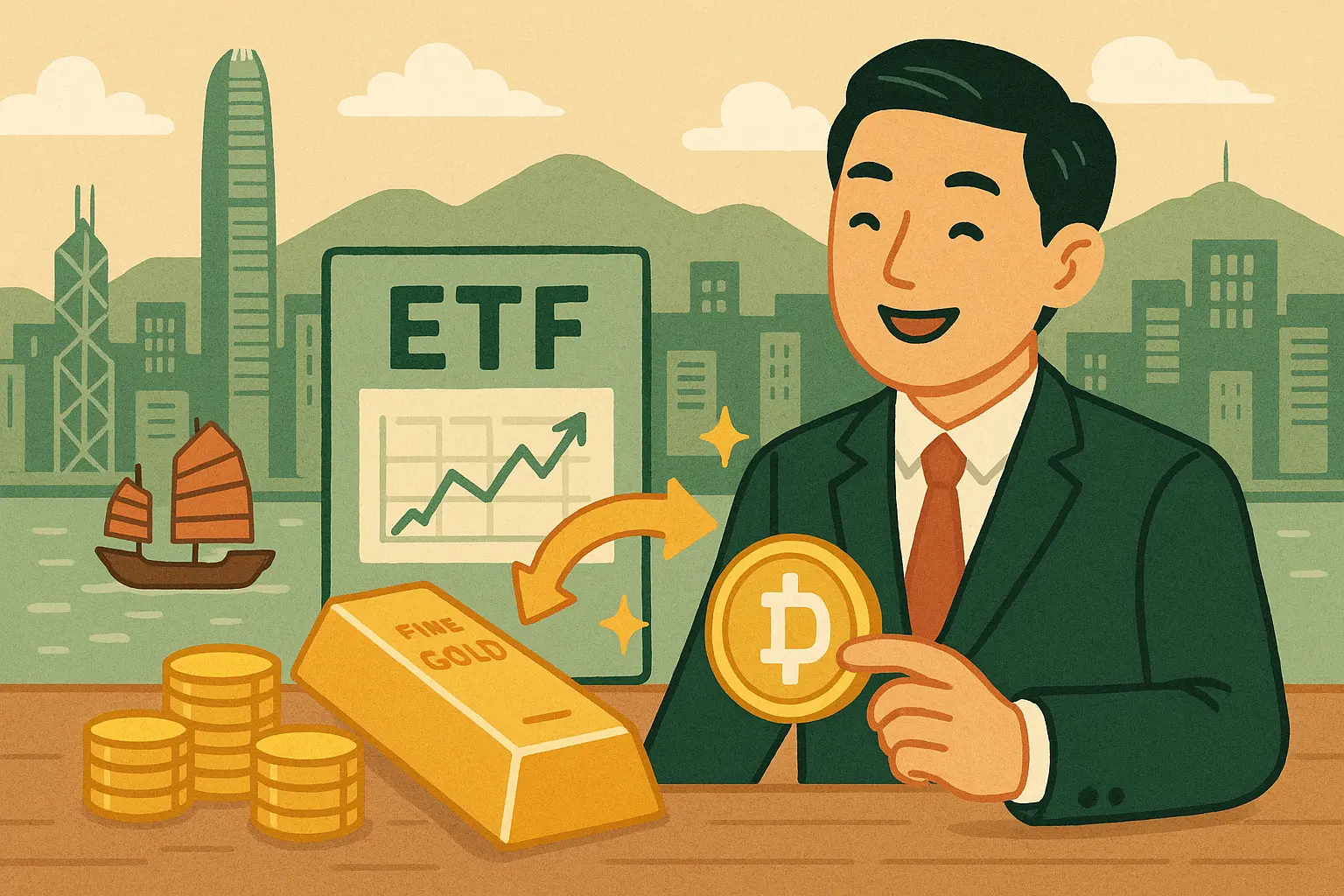 恒生黃金ETF可換實體黃金