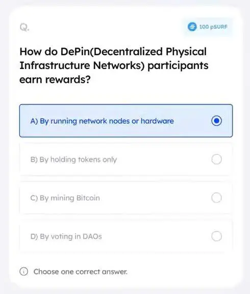 Marina Protocol Daily Quiz Answer Today
