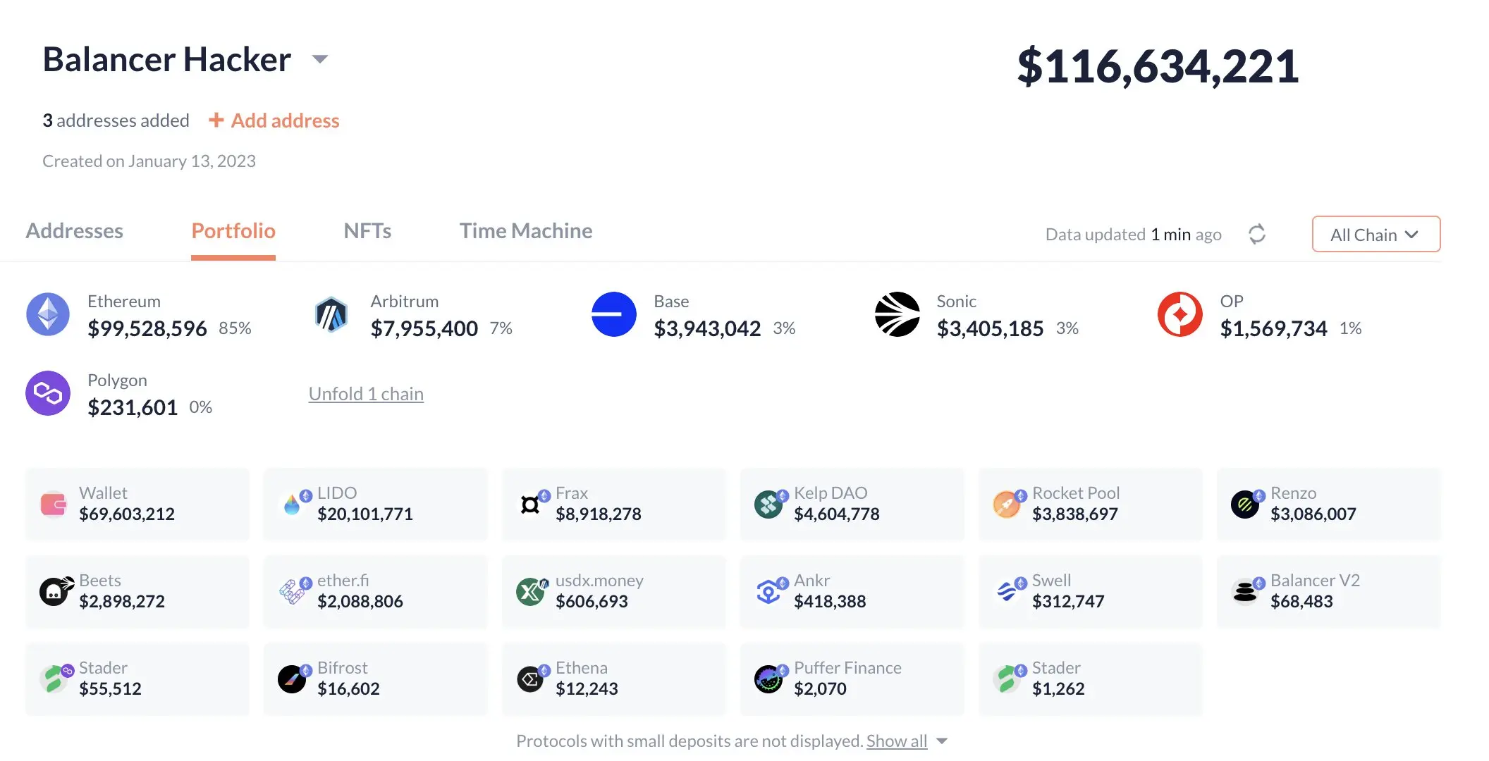 Balancer 遭遇攻擊