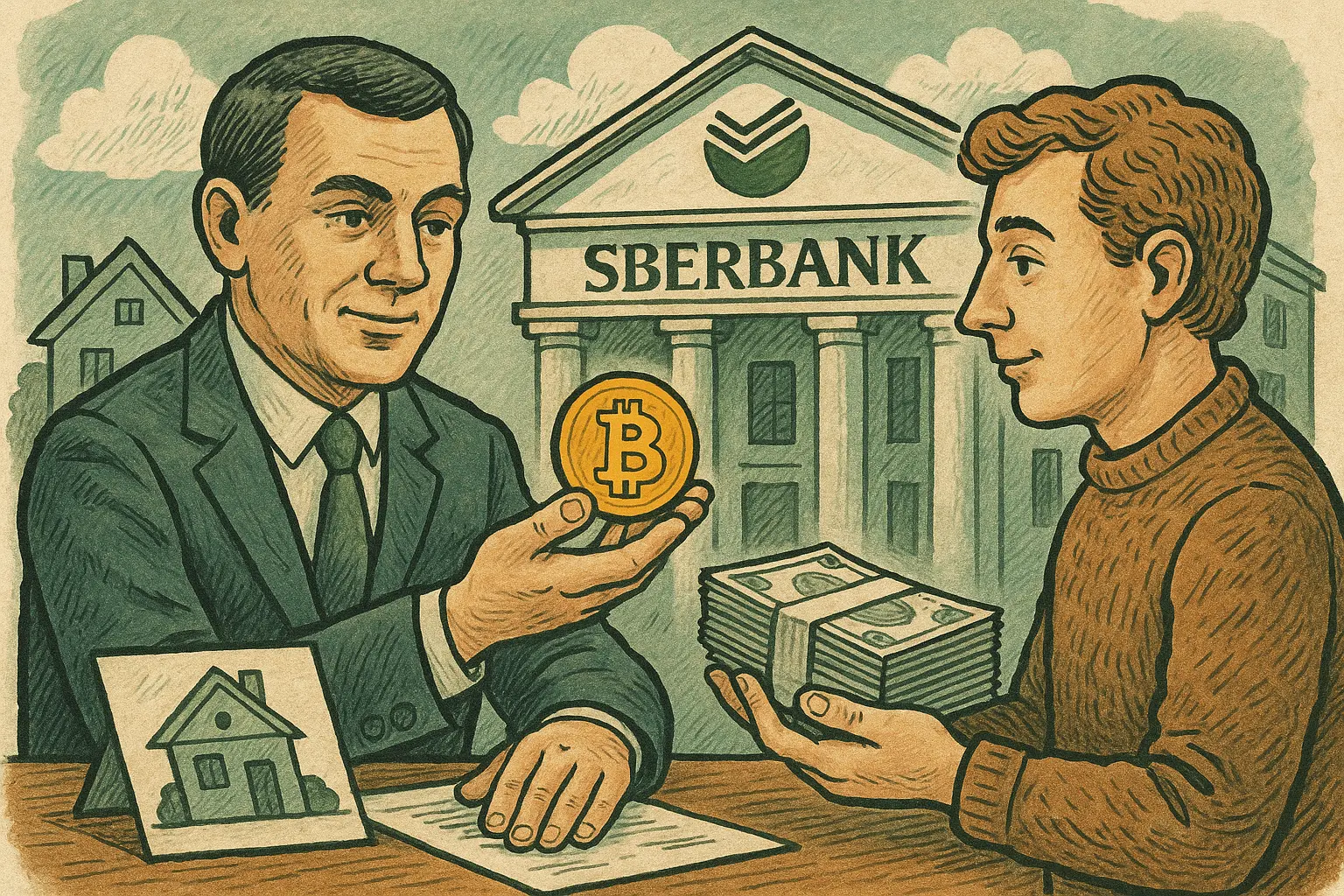 俄羅斯加密貨幣抵押貸款