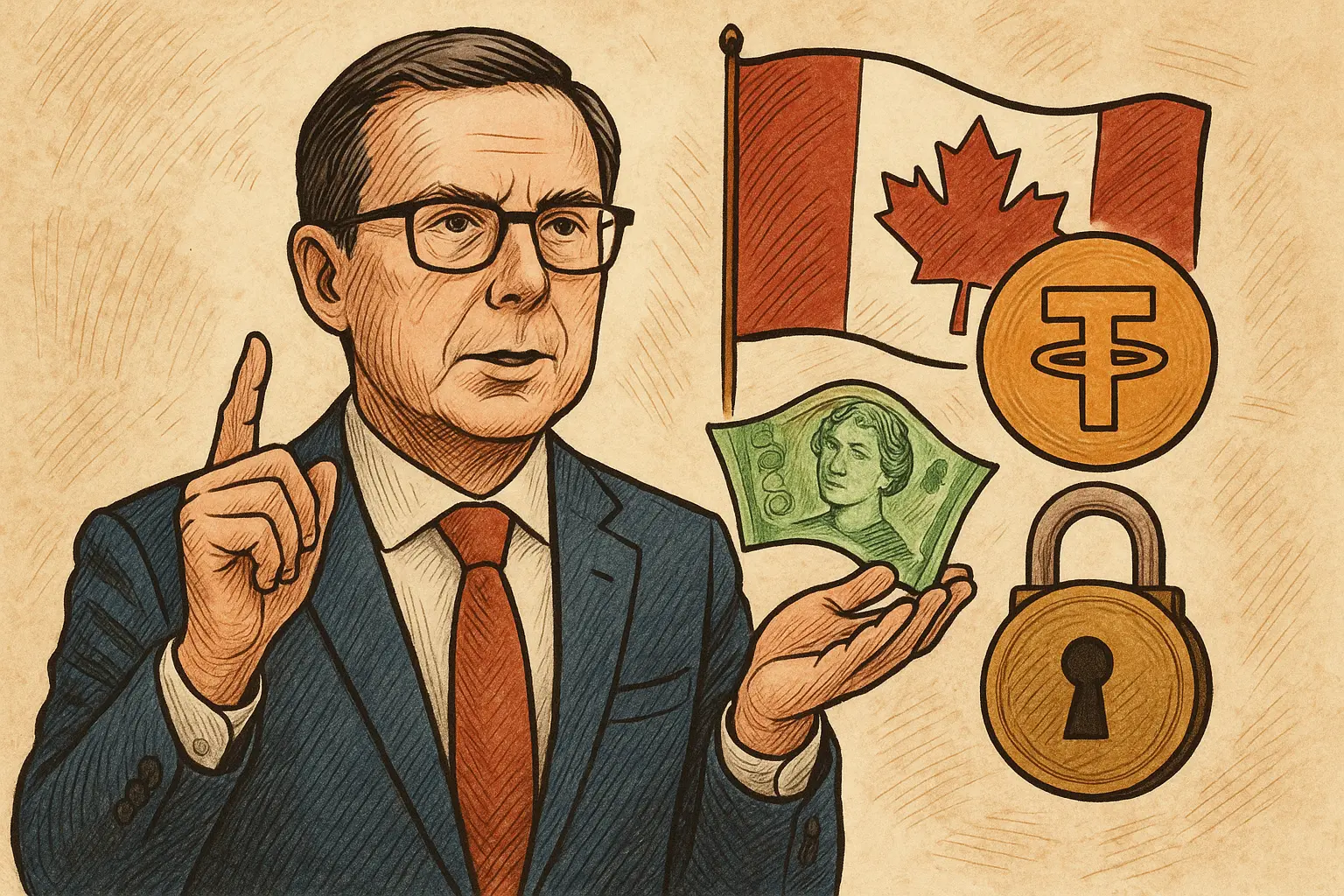 加拿大央行行長談穩定幣