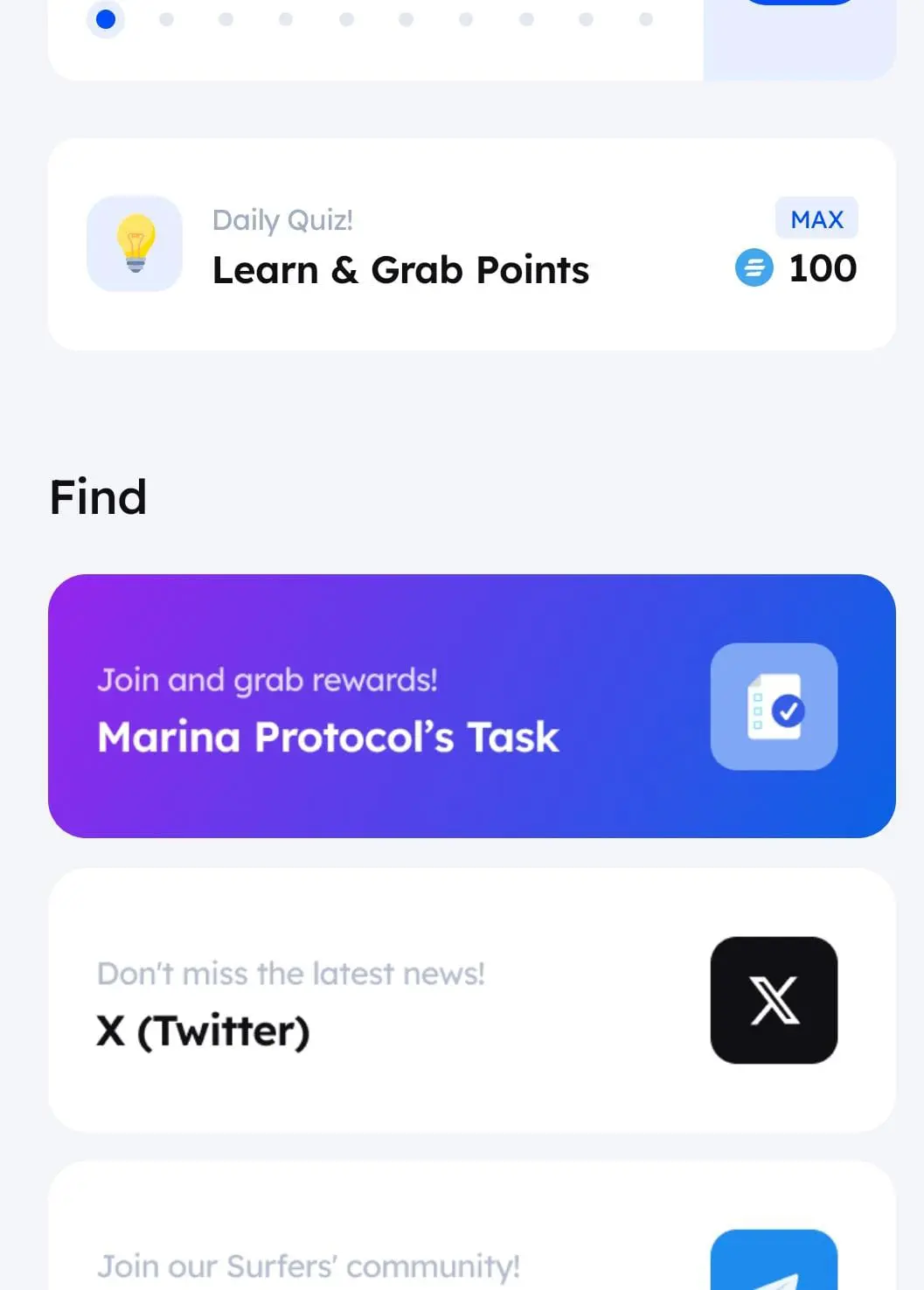 Kuiz Marina Protocol