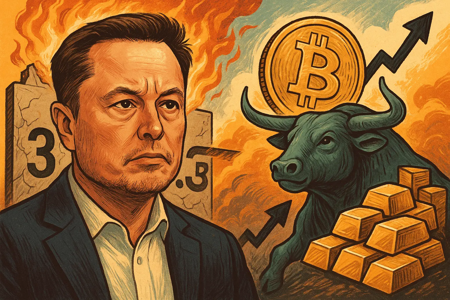 馬斯克預測比特幣黃金牛市