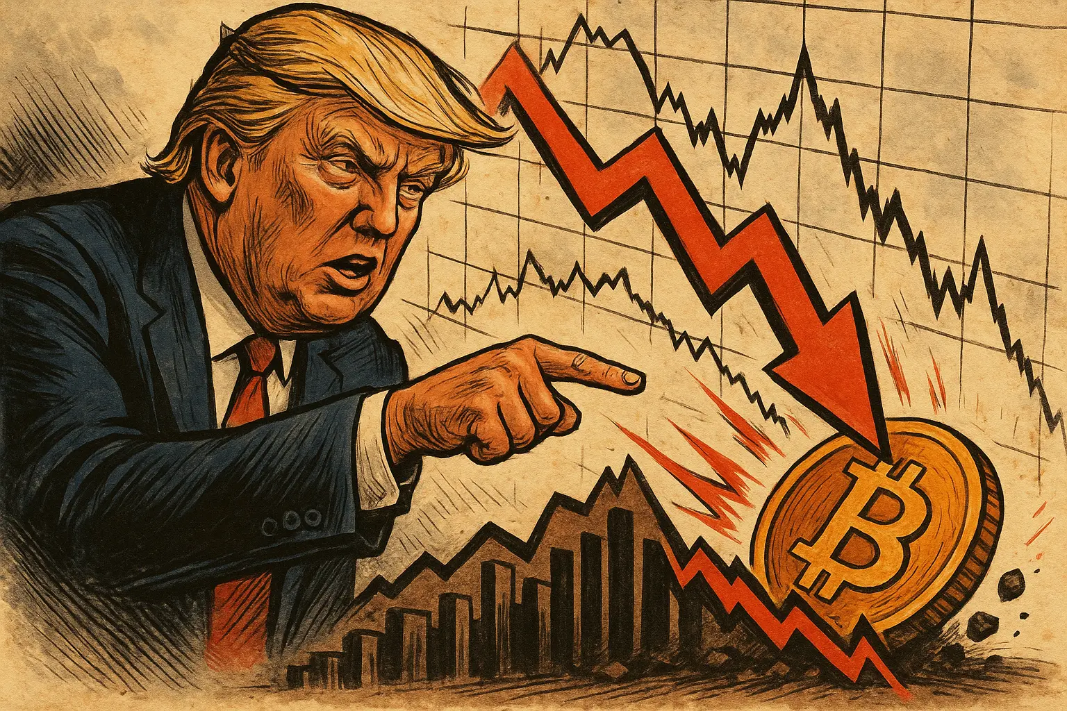 川普關稅觸發市場崩盤