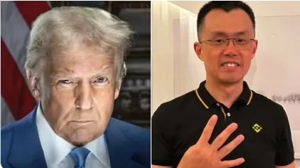 BNB CZ obtuvo el indulto de Trump