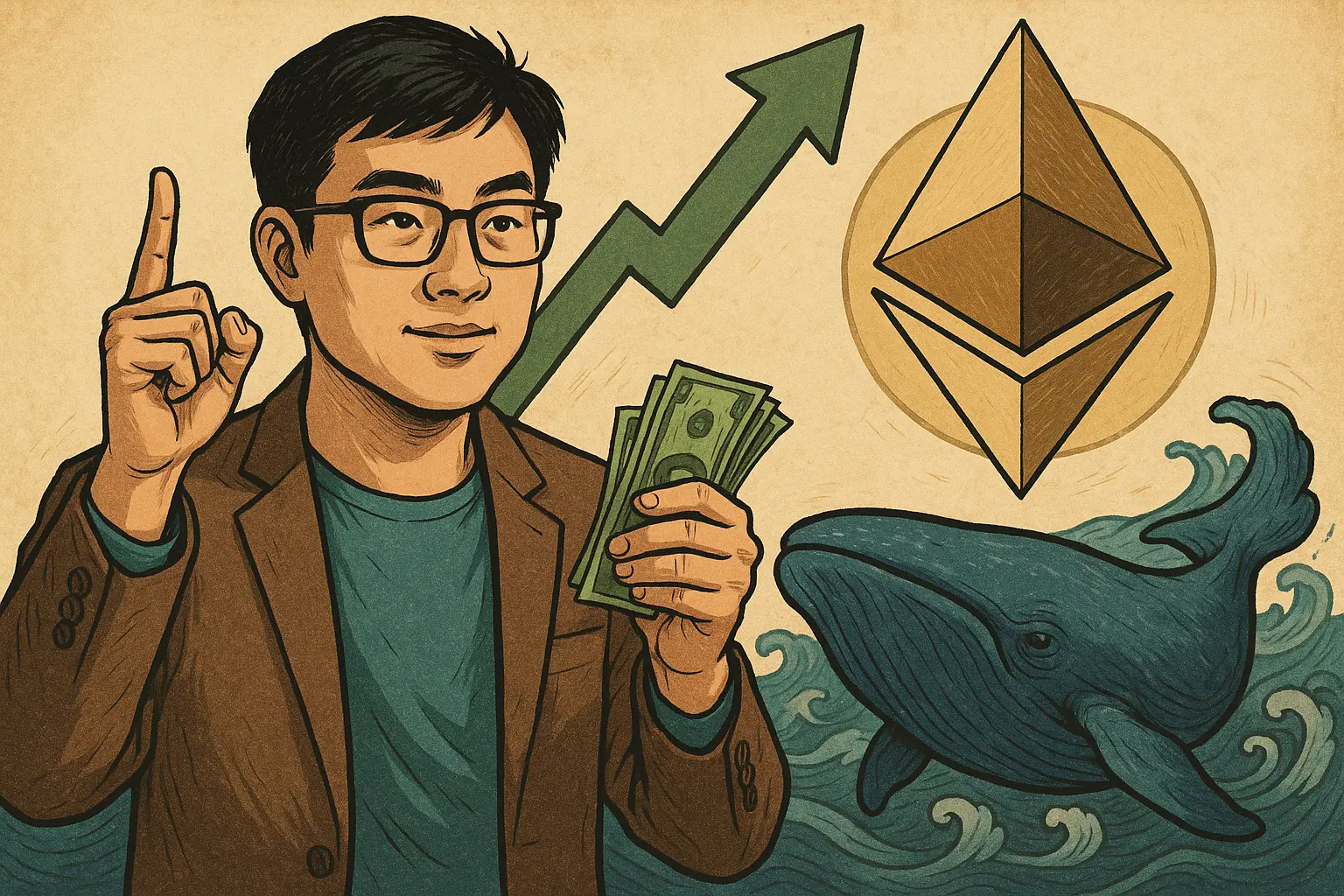 Garrett Jin bullish on Ethereum at $3000! 1011 Ins | MarketWhisper on Gate  Square