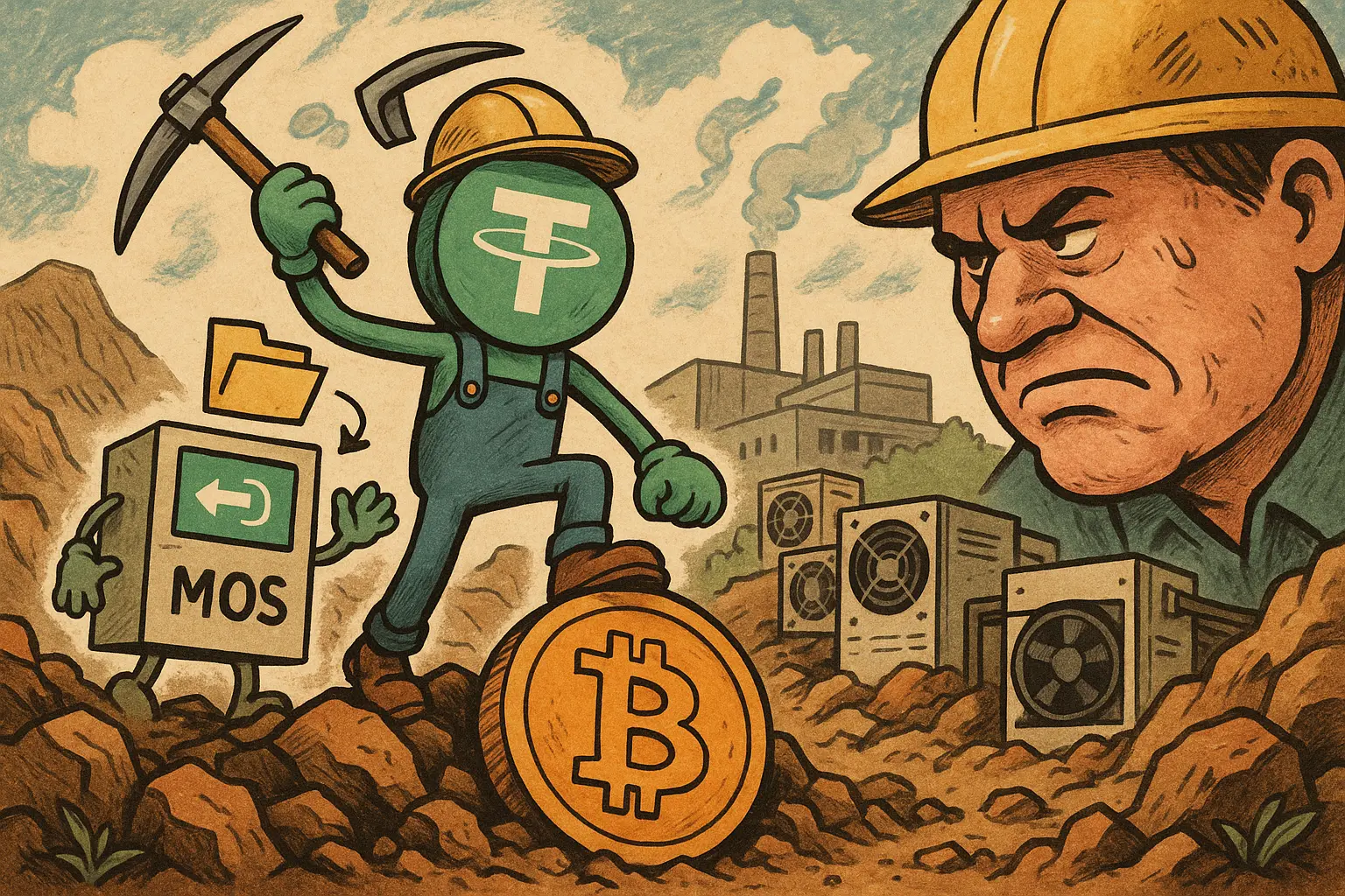 Tether進軍比特幣挖礦