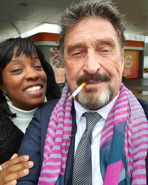 John McAfee & Wife