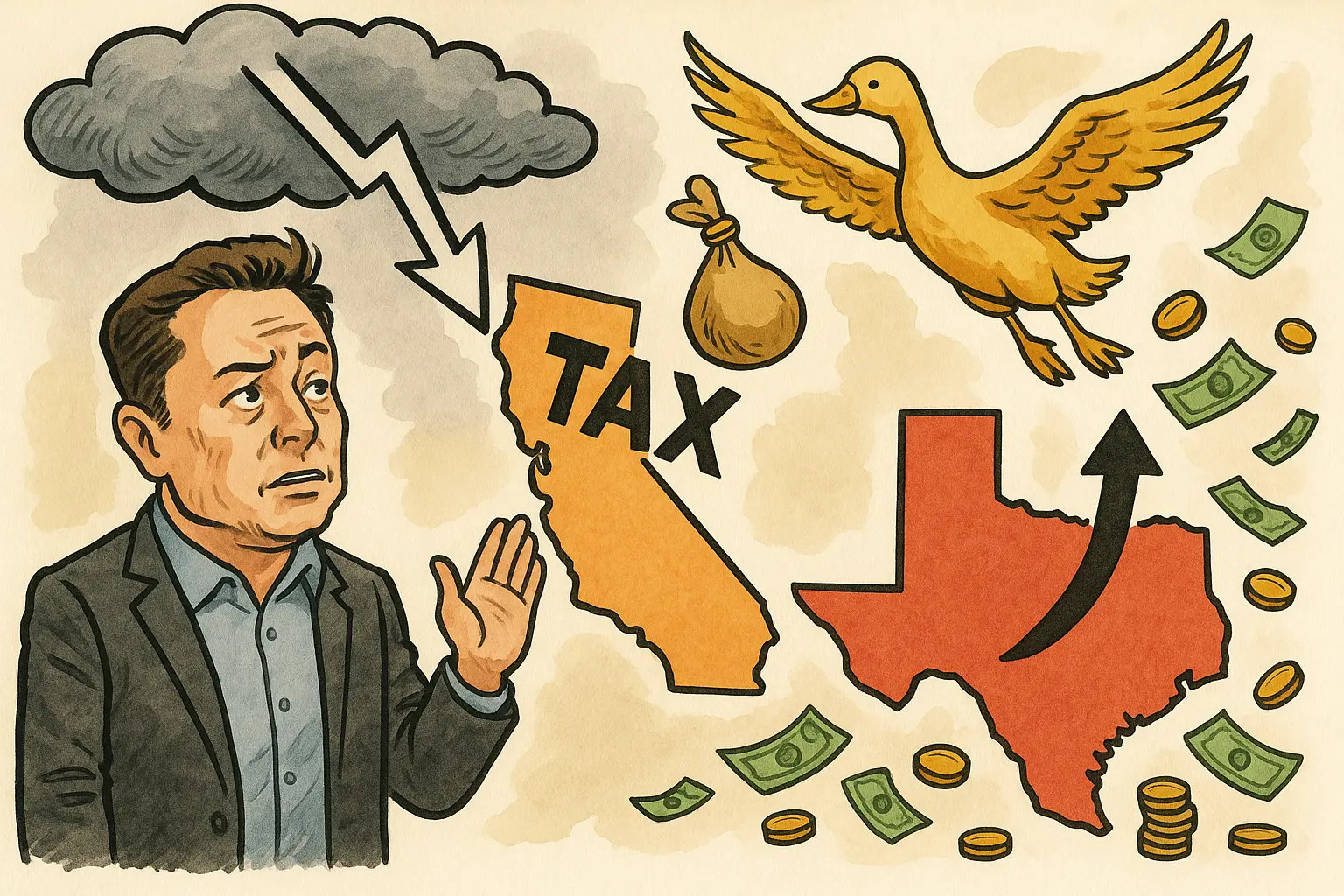 馬斯克預言加州破產