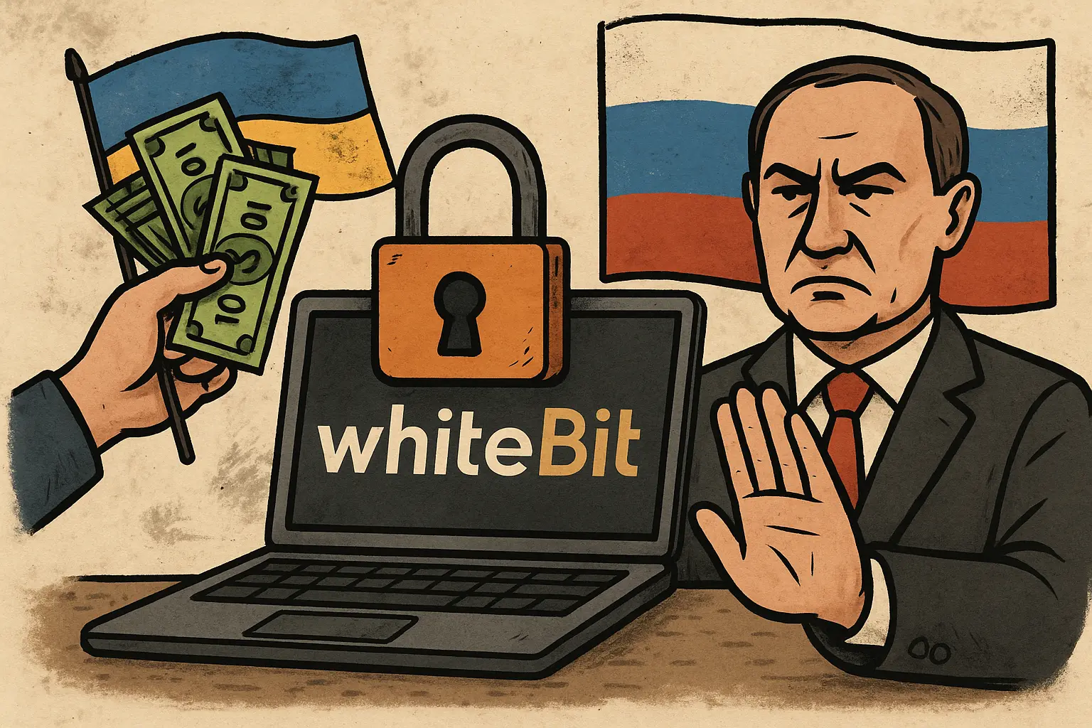 俄羅斯封殺WhiteBit