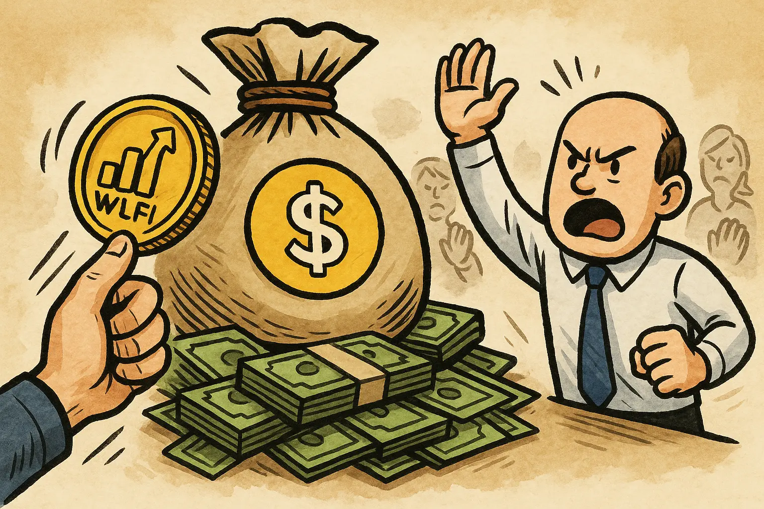 WLFI提案砸代幣財庫激勵USD1