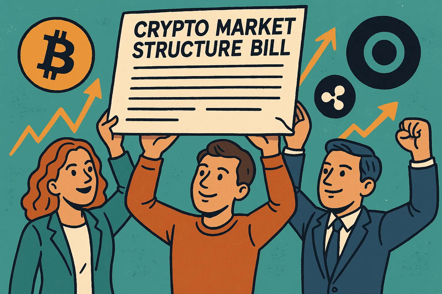 加密市場結構法案獲機構支持
