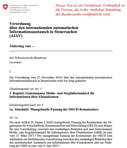 瑞士加密貨幣稅務推遲