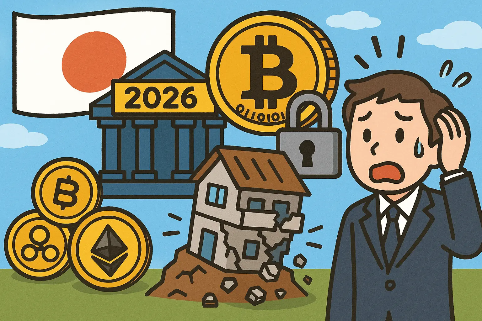 Японія 2026 року обовязкові резерви криптоактивів