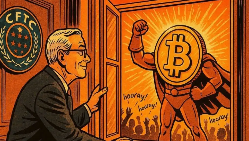 A CFTC official who lets Bitcoin into the crypto world. Bad idea?