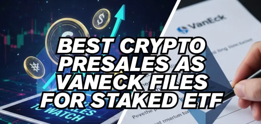 Best Crypto Presales to Watch as VanEck Files for Staked $ETH ETF