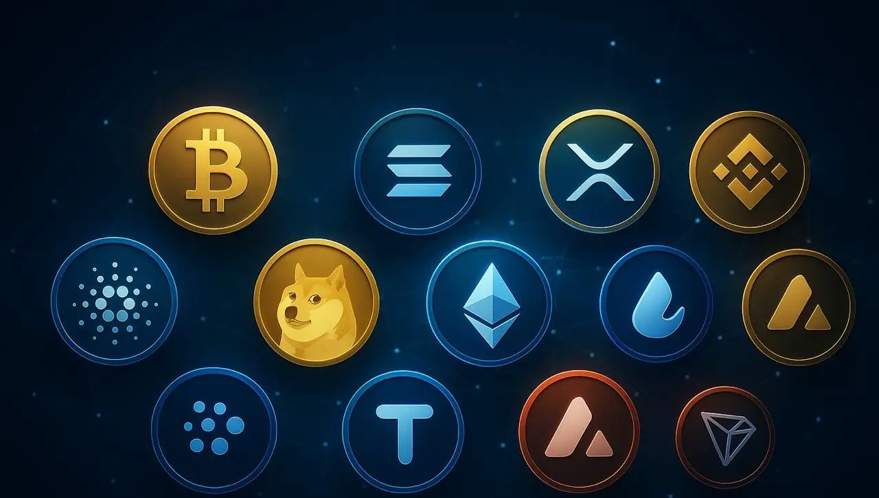 Crypto tokens all together