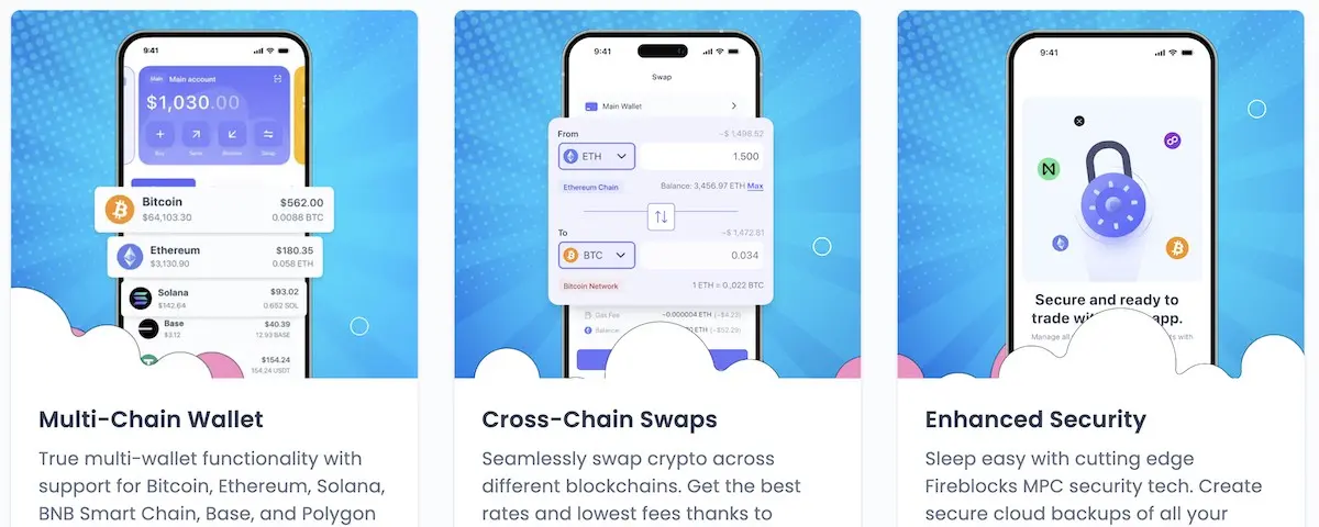 Melhores recursos do aplicativo de carteira.