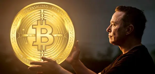 Tesla заробила $80  мільйонів прибутку завдяки зростанню Bitcoin, яке очолив Ілон Маск [Фото: Reve AI]