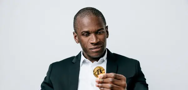 AI-генероване зображення, що описує спільного засновника BitMEX Артура Хейза