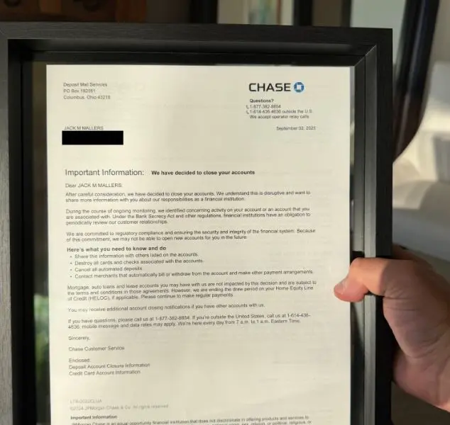 ジャック・マラーズがJPモルガンから受け取った手紙