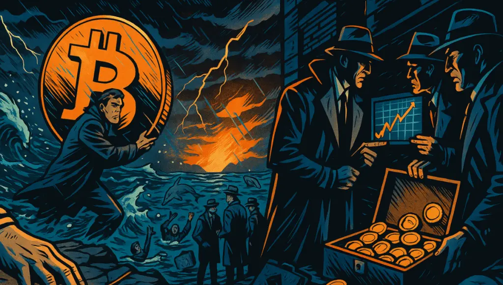 Tempête crypto : les holders résistent, ビットコイン reste insubsubmarineible