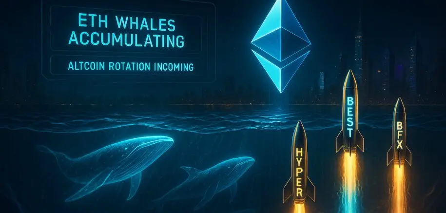 WHALE Ethereum Sedang Mengumpulkan: 3 Altcoin Terbaik untuk Dipantau Sebelum Rally Selanjutnya