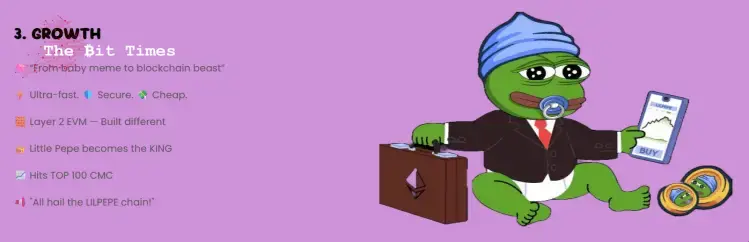 Little Pepe büyüme aşaması