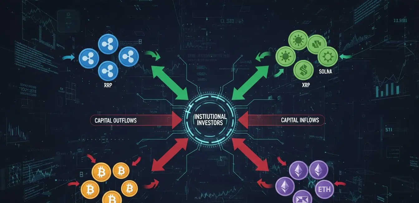 비트코인·이더리움서 4.4억 달러 유출…XRP·솔라나에 기관 자금 쏠려